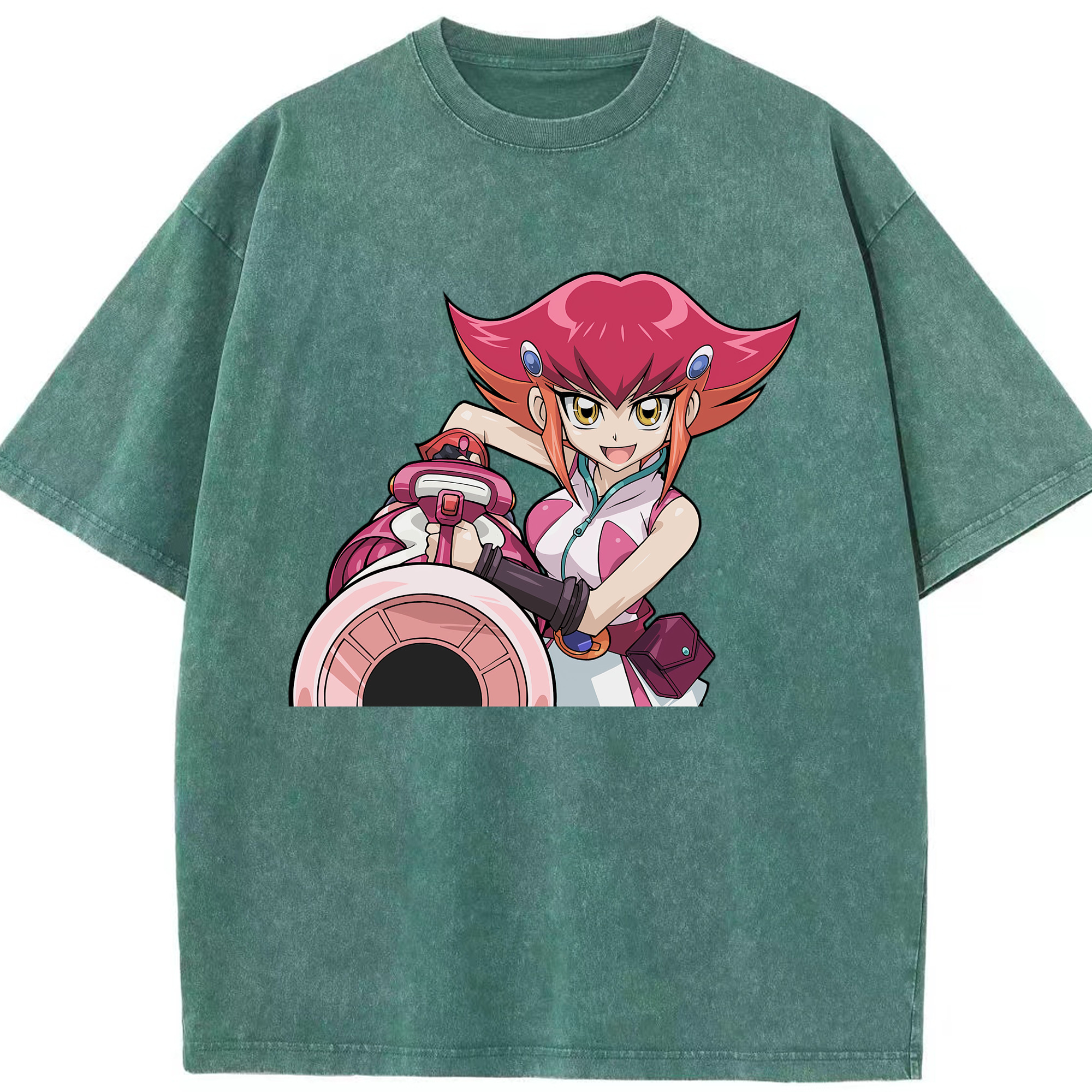 （画像用） 遊☆戯☆王 Yu-Gi-Oh! 綿100% ヴィンテージ風 半袖Tシャツ（フロントプリント）